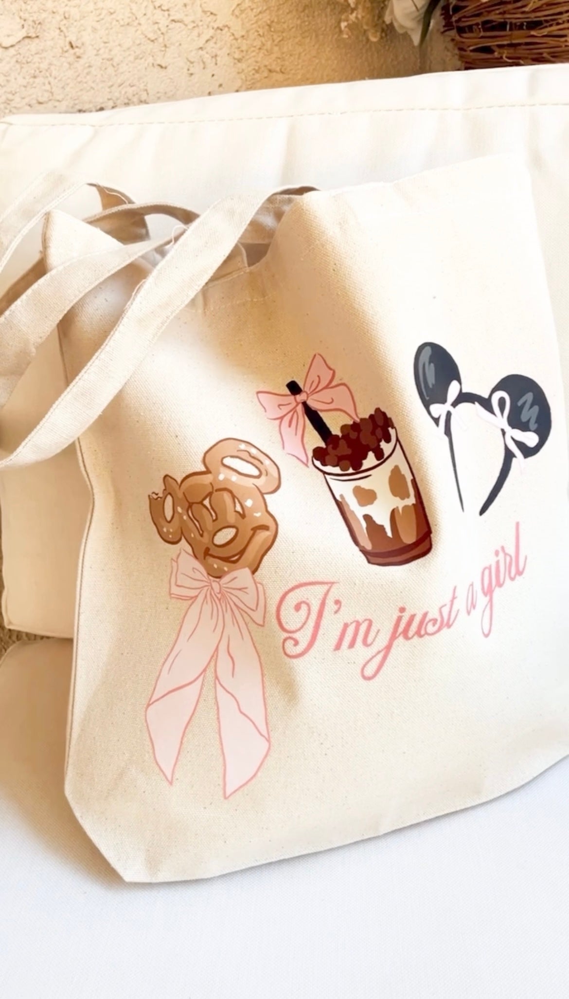 Just a girl Tote
