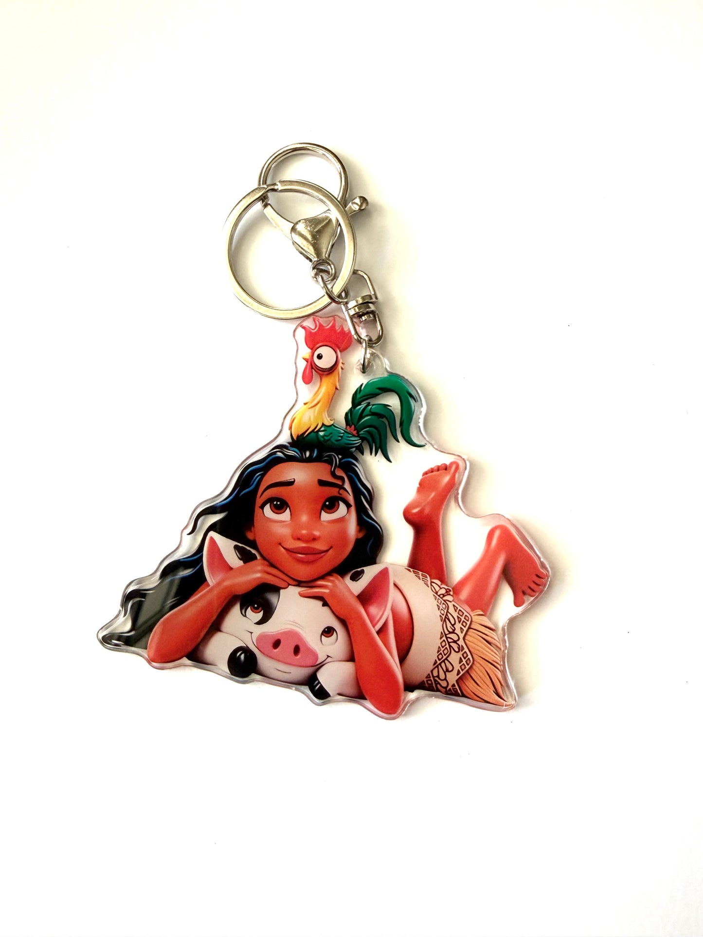 Island Princess Acrylic Keychain