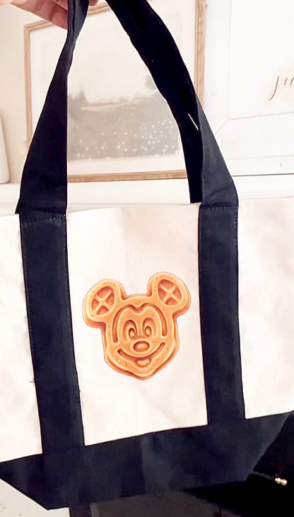 Waffle Tote Bag