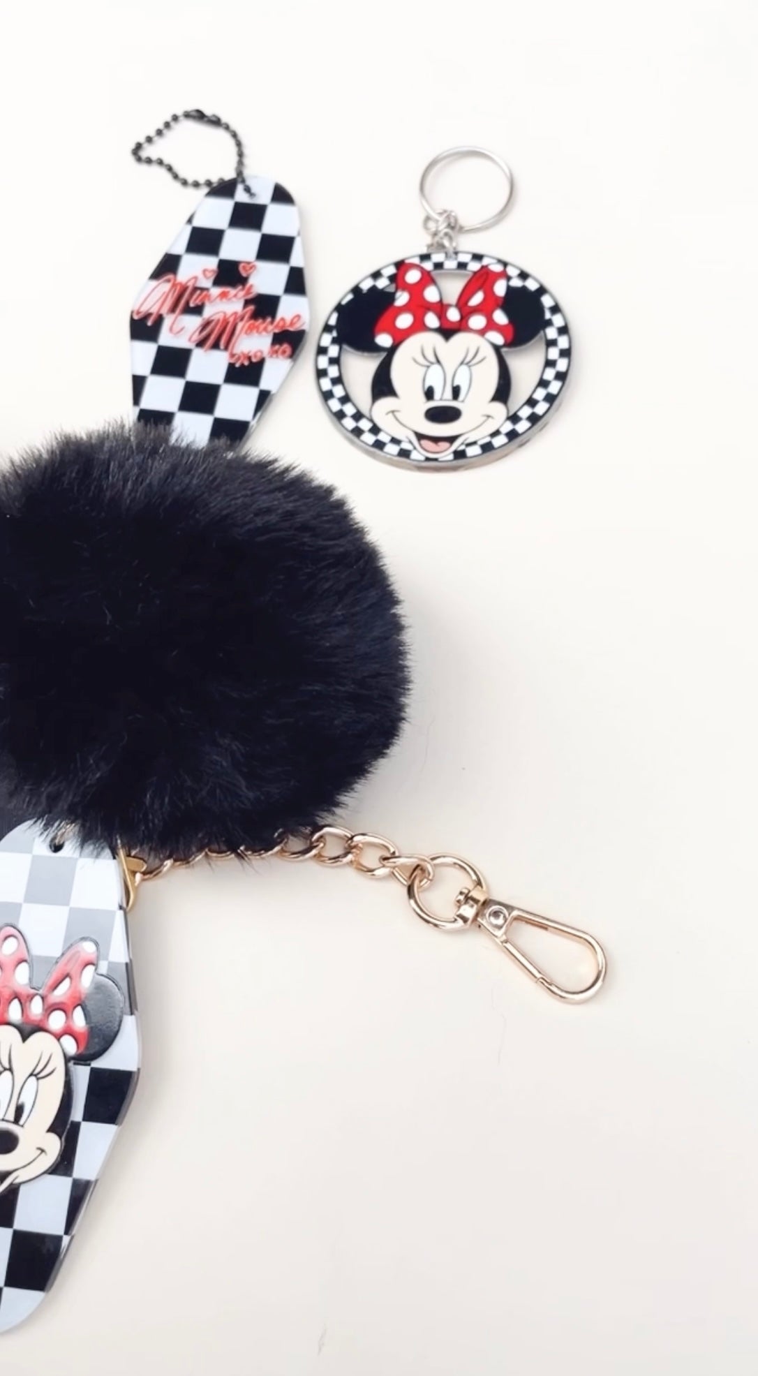 Bow Mouse Keychain