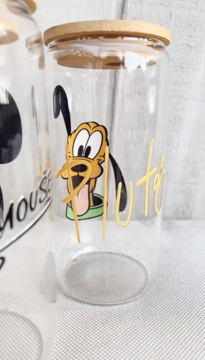 Dog 16oz Glass