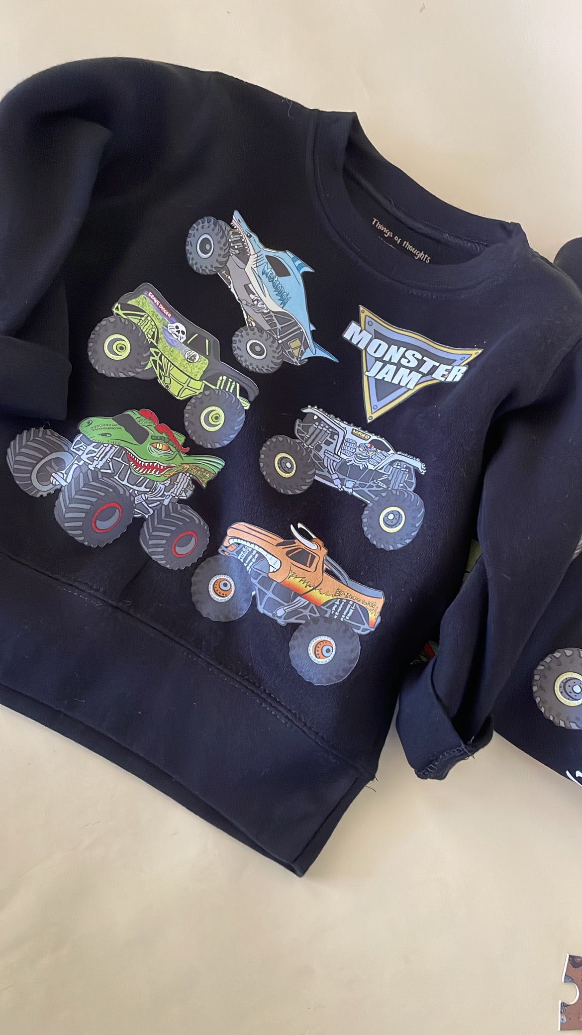 Monster Truck Sweater