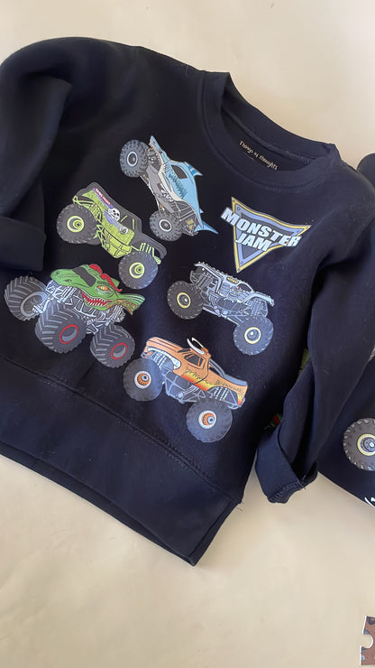 Monster Truck Sweater
