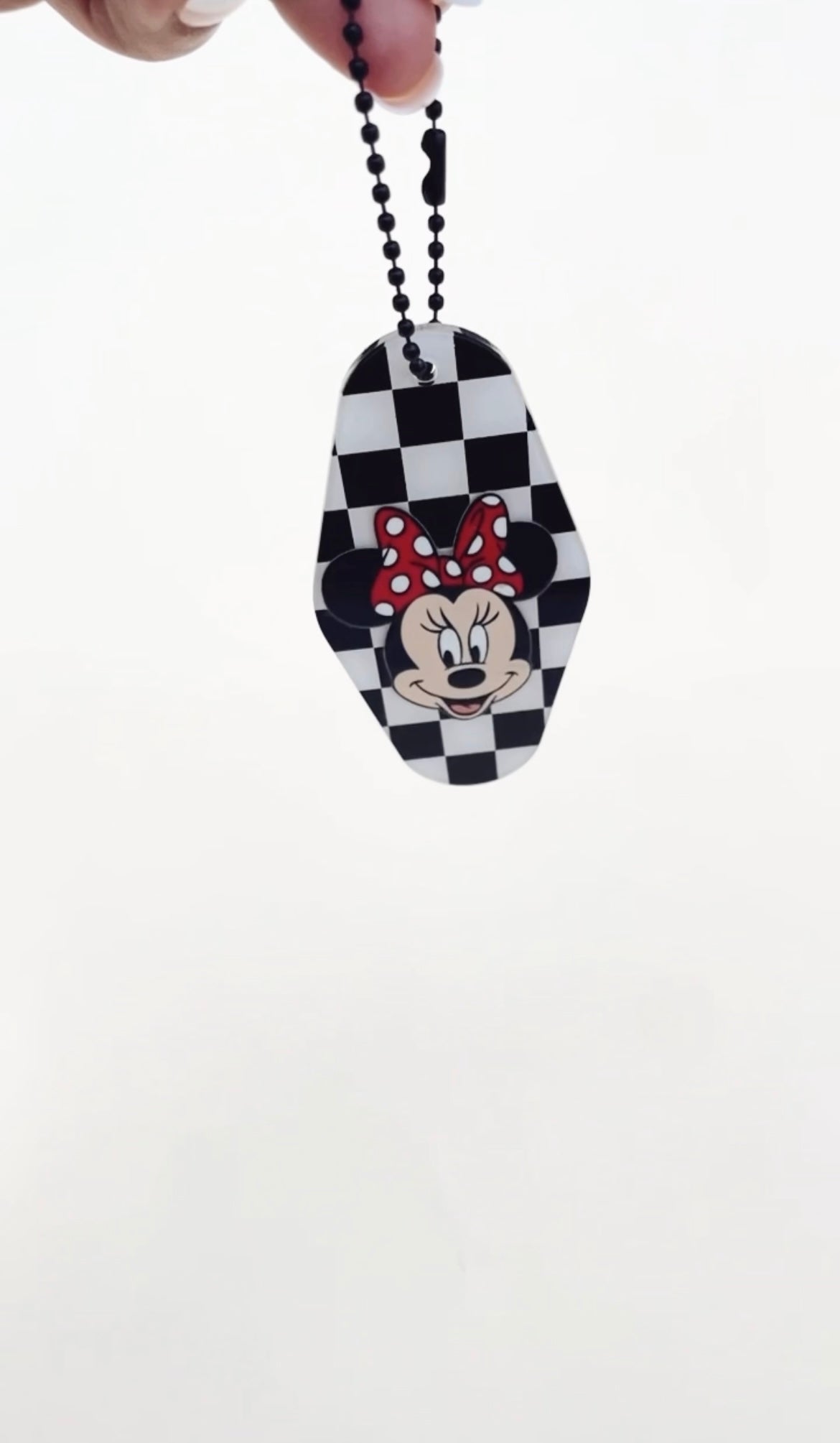 Bow Mouse Keychain