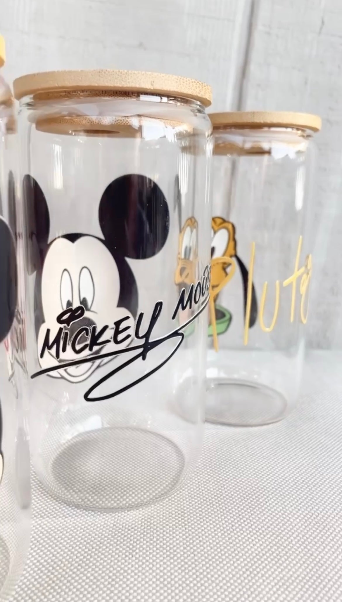 Mouse 16oz Glass