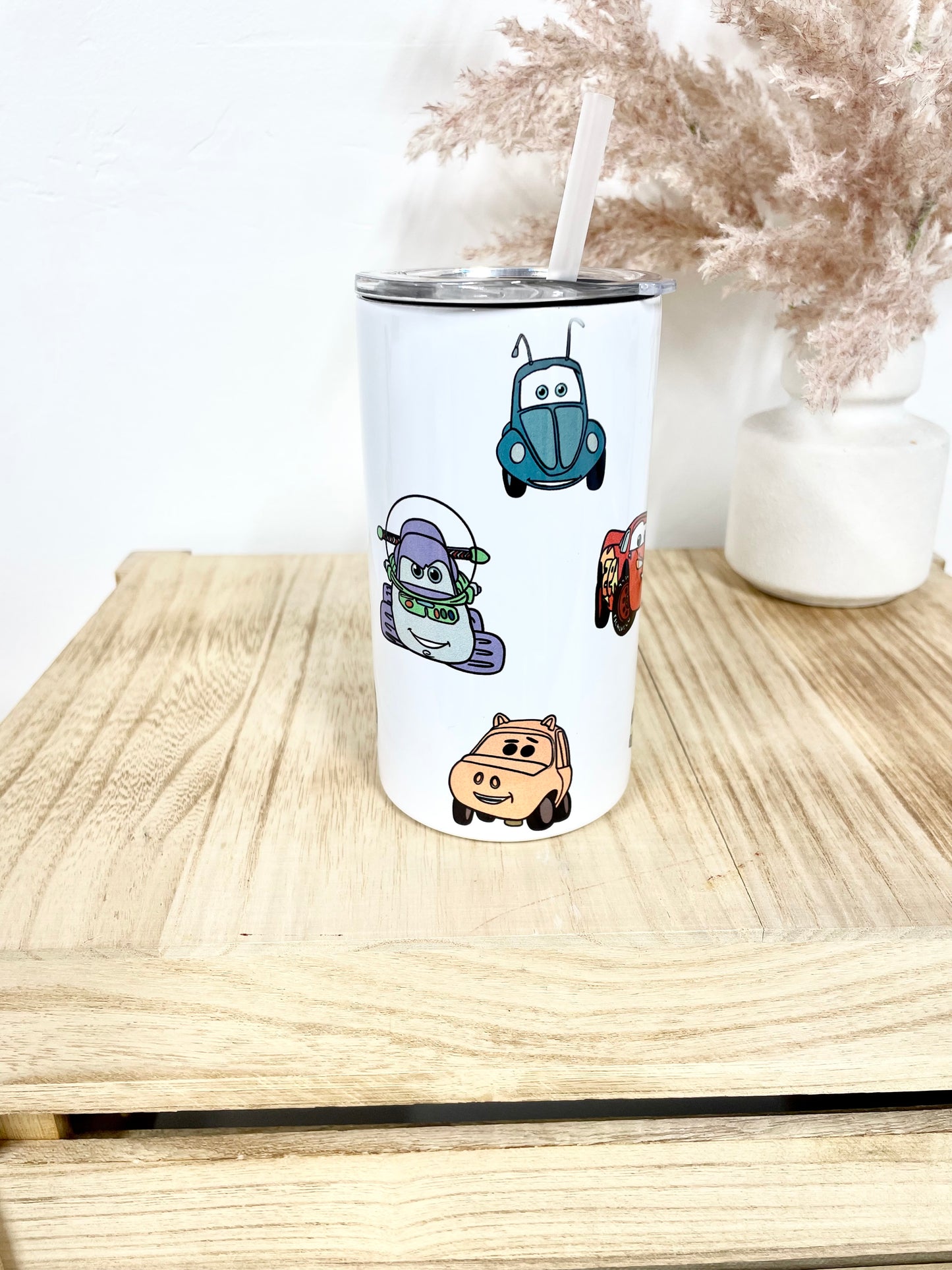 Car Mashup Sippy/ Kids tumbler