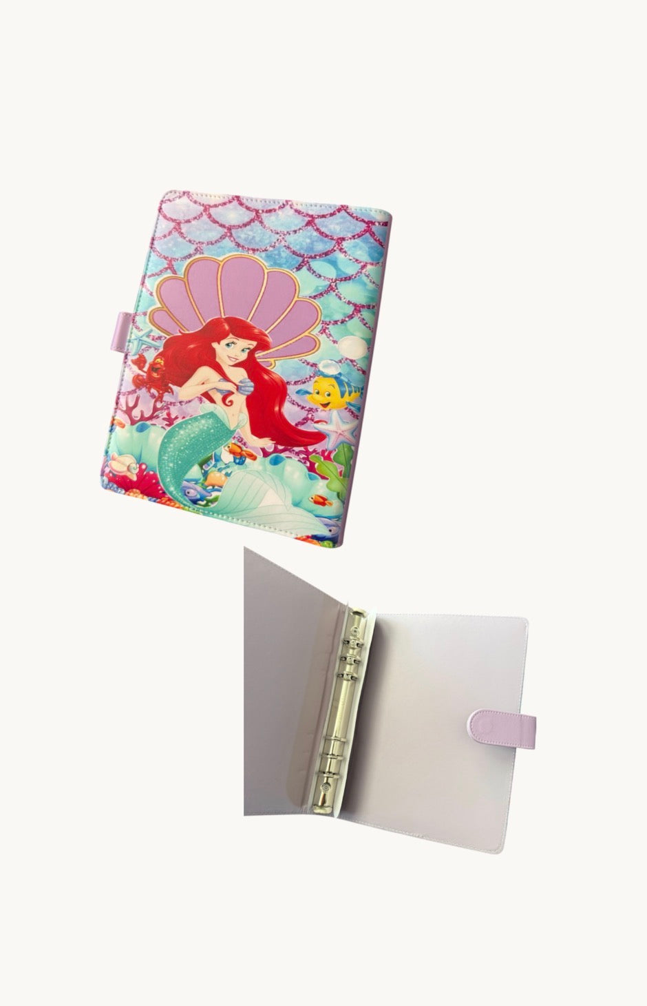 Mermaid Leather Binder