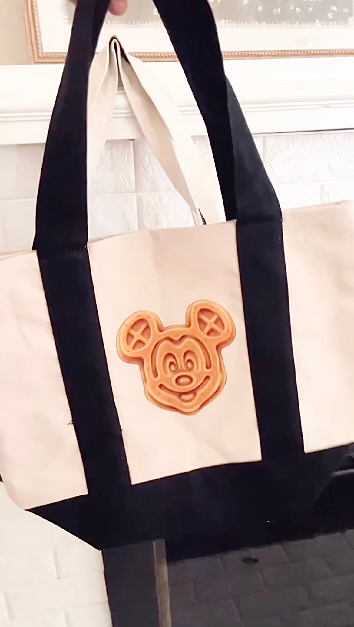 Waffle Tote Bag