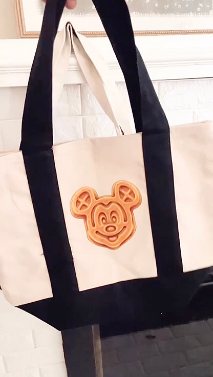 Waffle Tote Bag