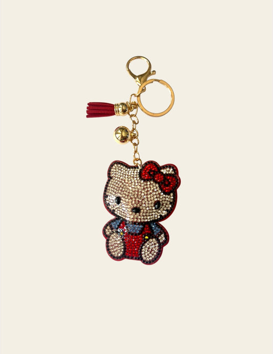 Bling Kitty Keychain