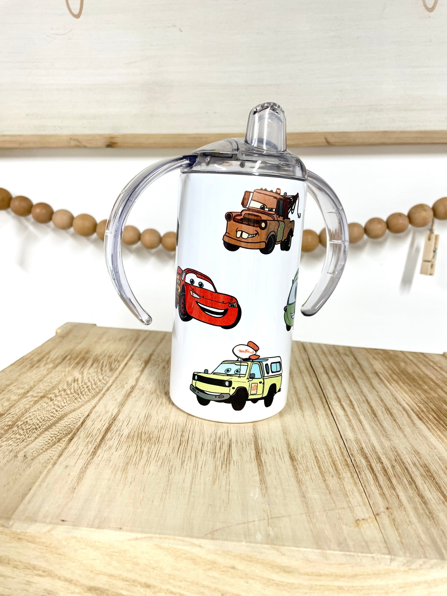 Car Mashup Sippy/ Kids tumbler