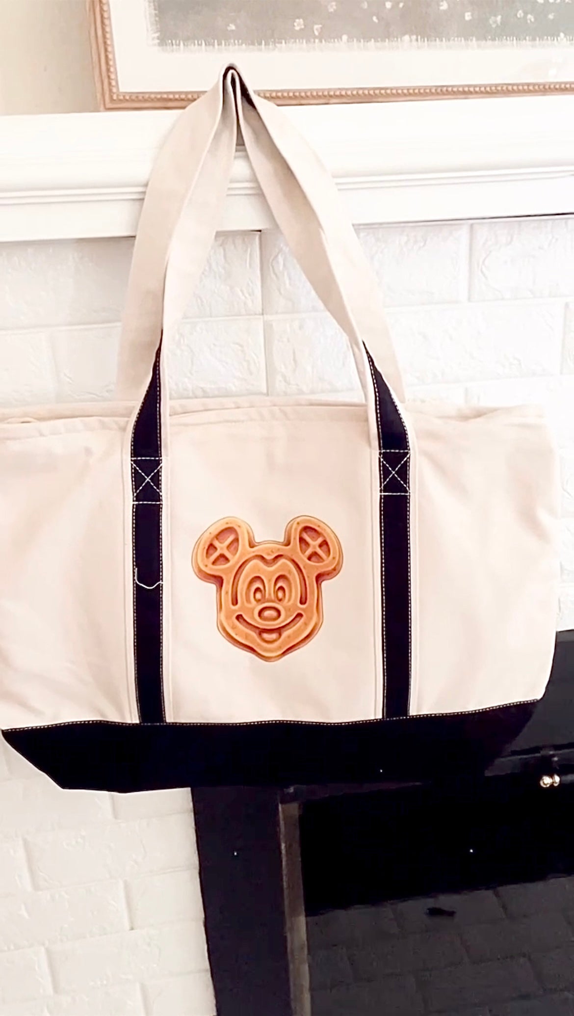 Waffle Tote Bag