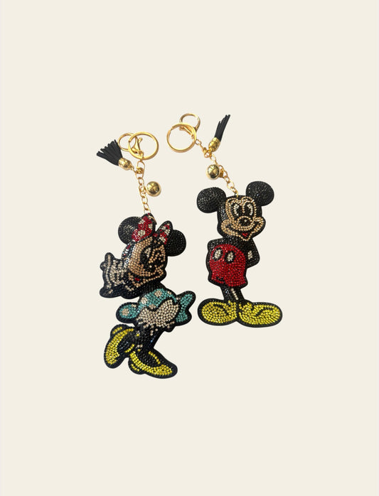 Large Bling Mouse Couple