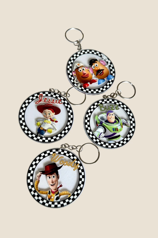 Toy Friend Acrylic Keychains