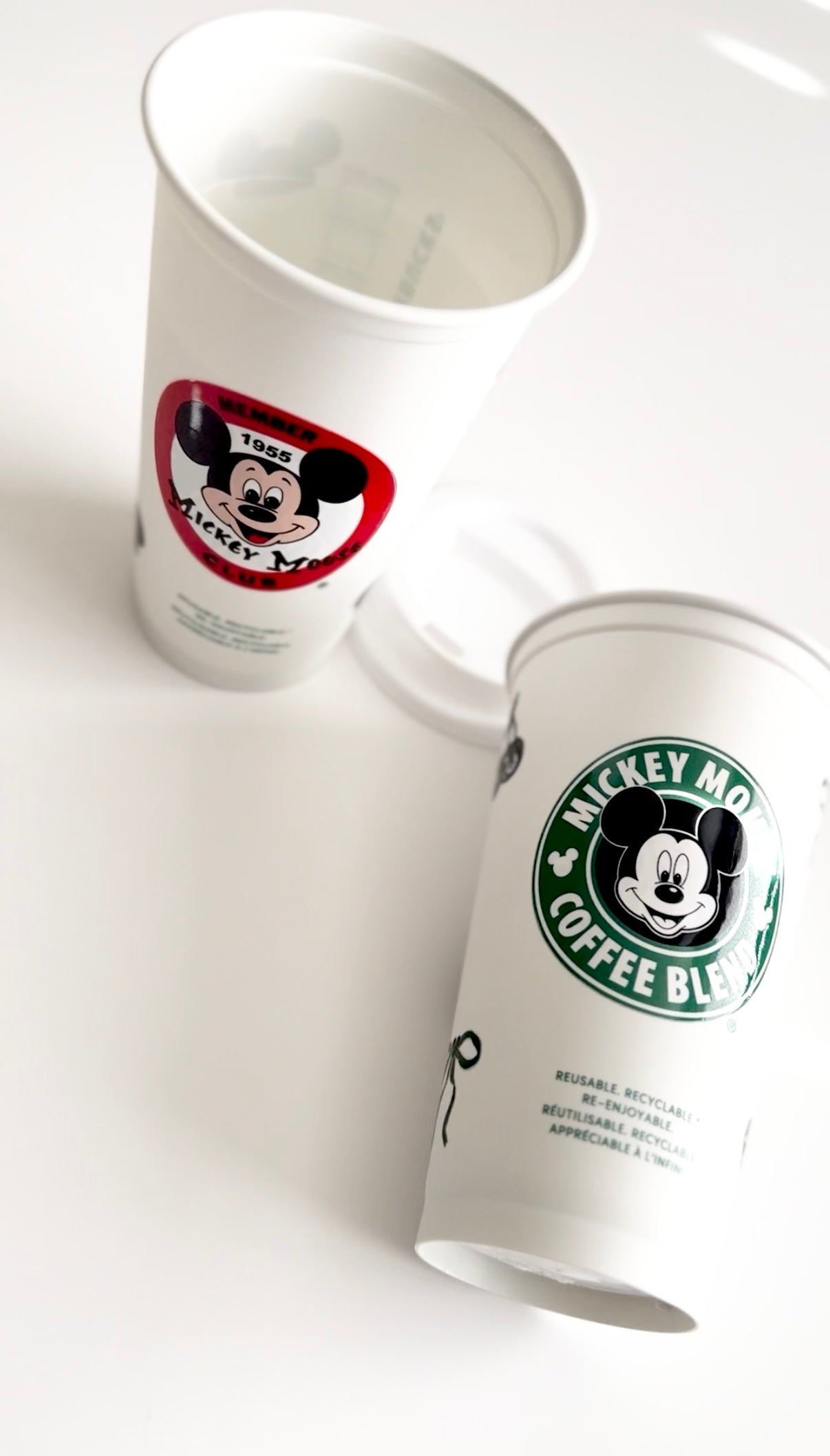 Mouse Club coffee Cups